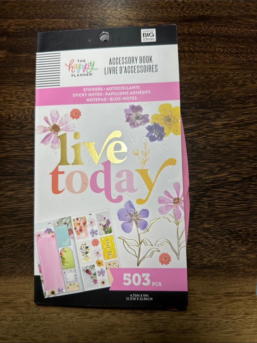 The Happy Planner-Accessory Book  Live Today
